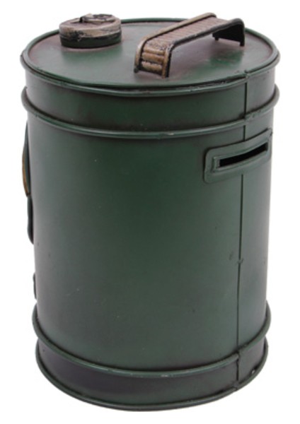 Dekoratif Metal Yakıt Bidonu Kumbaralı fırsatları