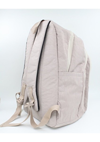 Unisex Seyahat Sırt Çantası Krinkıl Kumaş Su Itici Büyük Boy Çok Gözlü Basic Koleksiyon indirimleri