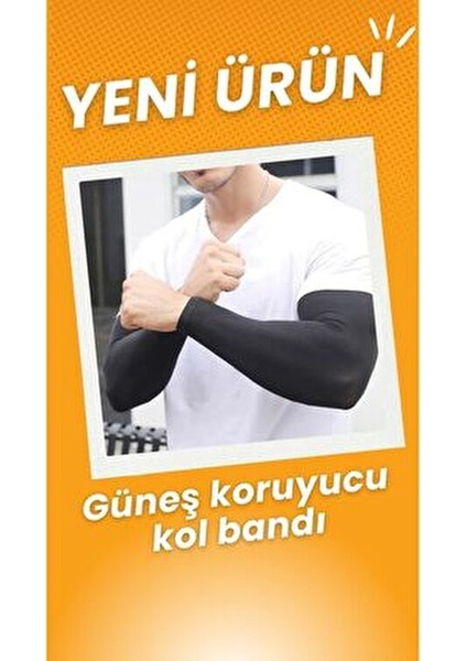 Kol Bandı Kol Çorabı Çift ( Güneş Korumalı ) - Motosiklet Bisiklet