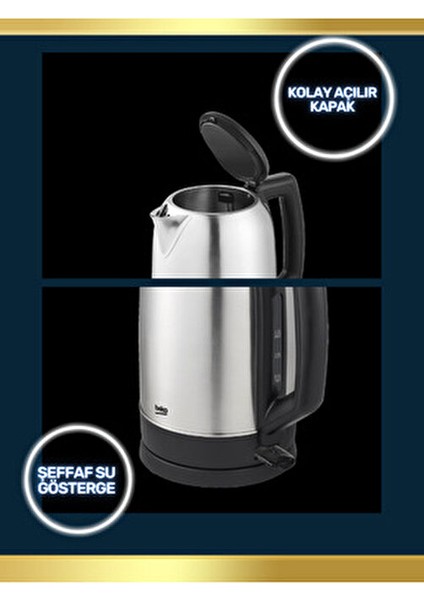 Kl 8221 I Beko Inox Mini Kettle Su Isıtıcı modelleri