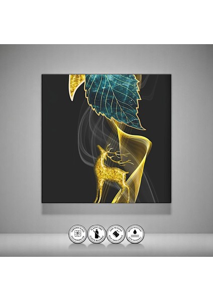 :temperli Cam Kare Tablo, Cam Tablo, Uv Baskı, CTT004