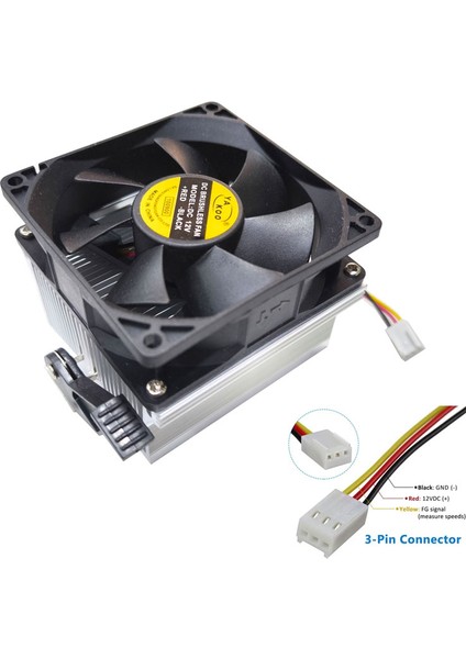 Am3 Işlemci Fanı 3 Pin Amd Am3 Işlemci Soğurucu Fan fırsatları