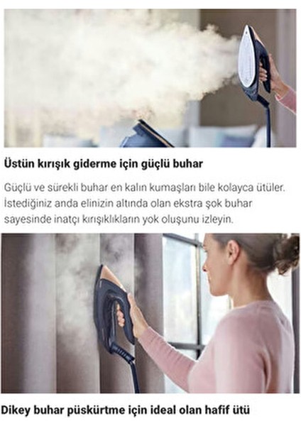 Kumaşı Tanıyan Ultra Premim Buhar Kazanlı Ütü - Taban Kameralı, Yapay Zeka Teknolojisi 3100WATT fırsatları