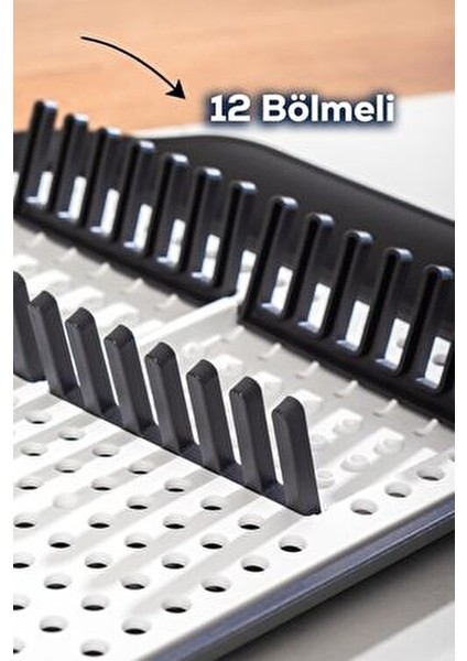 1213 Çok Amaçlı Bulaşık Tepsisi Bulaşıklık Tezgah Üstü Kurutmalık Durulama Matı Bulaşık Sepeti modelleri