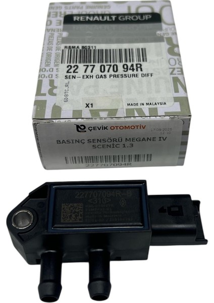 Basınç Sensörü / Renault Megane 4-Scenic-Captur 2-Duster 2 1.3 H5H/227707094R