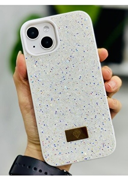 Iphone 13 - 14 ve 15 Uyumlu Elmas Tasarımlı Taşlı Işıltılı Parlak Pırlanta Silikon Kılıf fiyatları