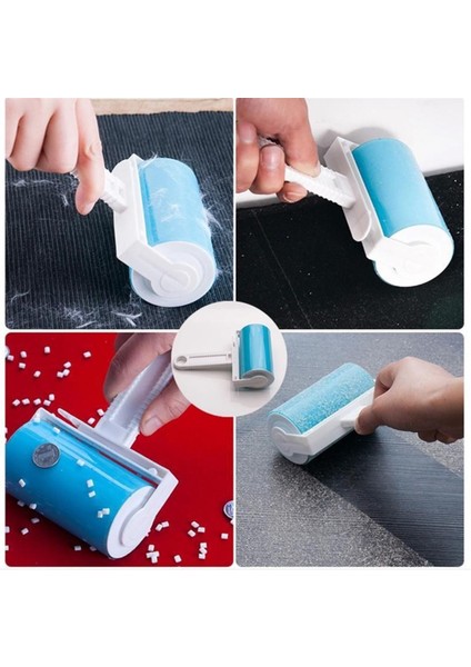 Yeni Nesil Yıkanabilir Pratik Tüy ve Toz Toplama Rulosu Aparatı (5224) modelleri