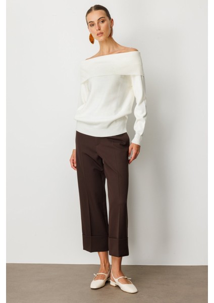 Madonna Yaka Triko Kazak Ekru 65380 fiyatları