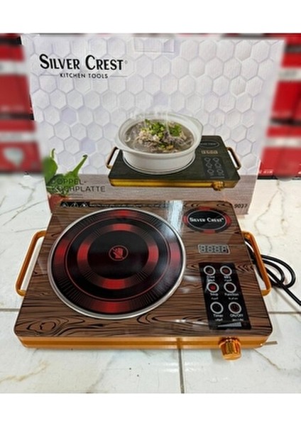 Alman Teknolojisi A Plus Elektrikli Lazer Ocak 3500W Tüm Tencere ve Tavalara Uyumludur