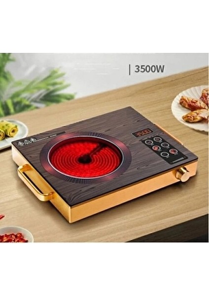 Alman Teknolojisi A Plus Elektrikli Lazer Ocak 3500W Tüm Tencere ve Tavalara Uyumludur fırsatları