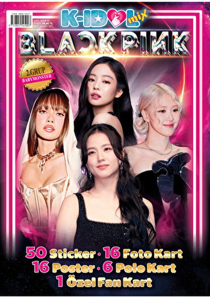 Mıx - 202410 Blackpınk - Fan Kart Hediyeli