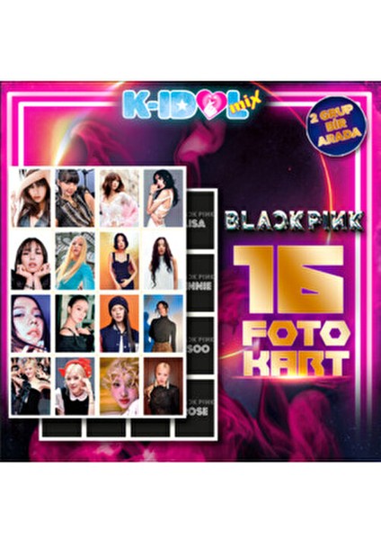 Mıx - 202410 Blackpınk - Fan Kart Hediyeli modelleri