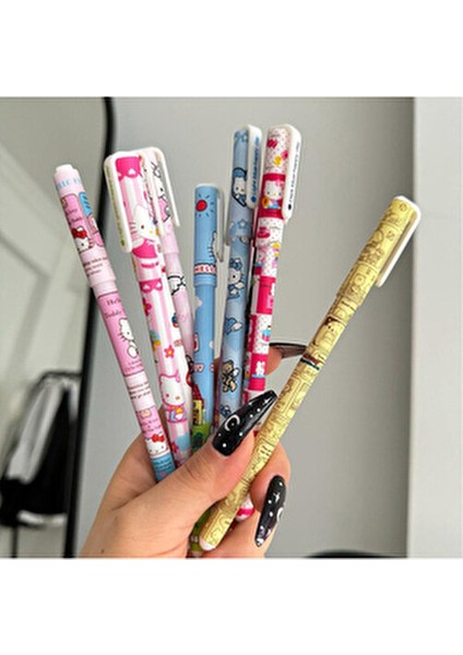 Hello Kitty Jel Renkli Tükenmez Kalem Seti 10'lu Arkadaşa Hediye fiyatları