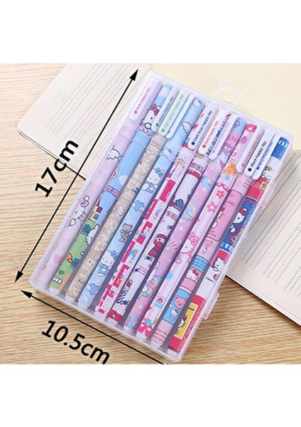 Hello Kitty Jel Renkli Tükenmez Kalem Seti 10'lu Arkadaşa Hediye modelleri