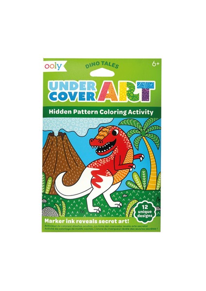 Ooly Undercover Art – Dino Tales modelleri