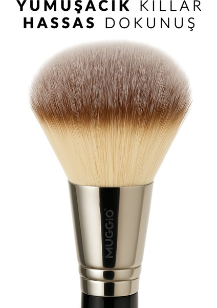 Teleskopik Allık ve Pudra Fırçası Premium Fırça Kılları fiyatları