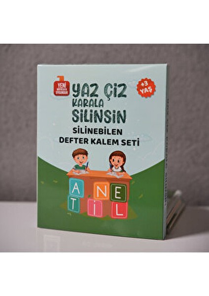 Öğrenciler İçin Yazma Öğreniyorum Defter Seti 4 Parça A5 Renkli ve Eğlenceli fiyatları