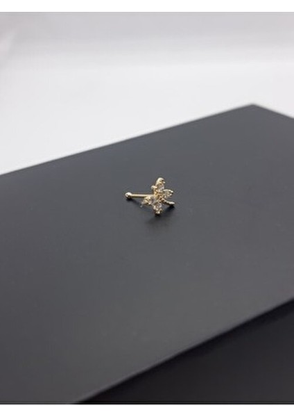 925 Ayar Gümüş Altın Kaplamalı Zirkon Taşlı ''kelebek'' Hızma fırsatları