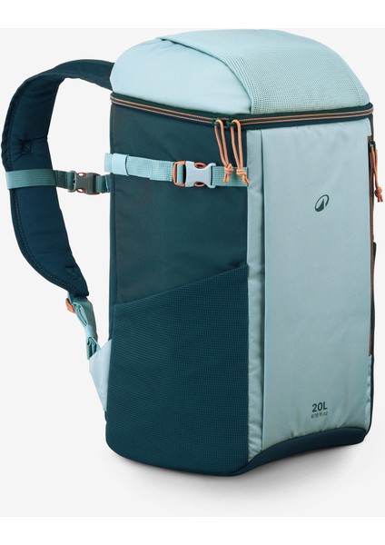 Quechua Soğutucu Sırt Çantası - 20 L - Mavi - 7 Saat Serin Tutma - 100
