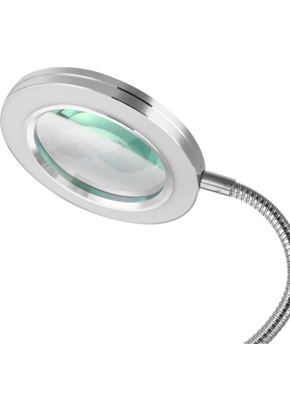 8x Büyütmeli Mandallı, USB Girişli Masa Lambalı, Okuma ve Güzellik Salon Için Büyüteç 2088A modelleri