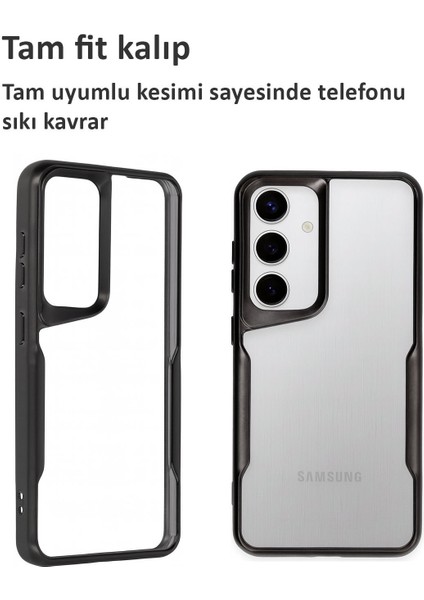 Samsung Galaxy A15 Kılıf Darbe Önleyici Kenar Renkli Silikon Kapak fırsatları