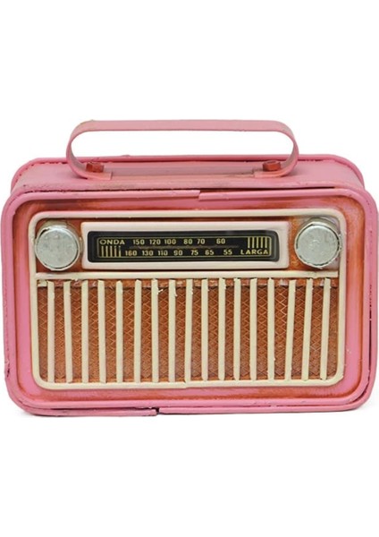 Dekoratif Metal Radyo
