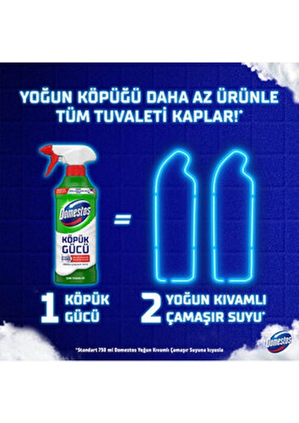 Köpük Çamaşır Suyu Çam Ferahlığı 450 ml X1 + Çamaşır Suyu Dağ Esintisi 750 ml X3