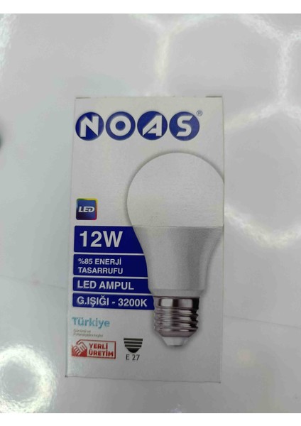 12 What Günışığı 5 Adet LED Ampül