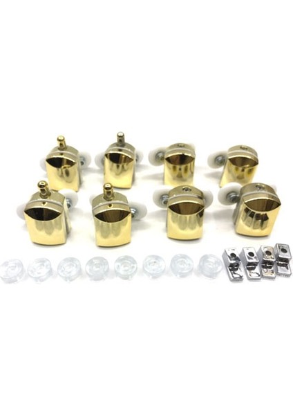 Ayrıntıshop Duşa Kabin Gold Metal Tekeri 8 Adet Çap 24MM