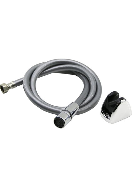 Gri Plastik Perlatörlü Taharatmatik Hortum 120CM (5224)