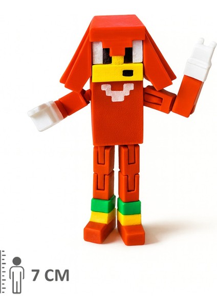Minecraft Kirpi Sonic ve Knuckles The Hedgehog Hareketli Eklemli Figür fiyatları