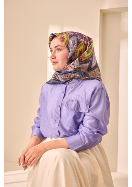 Twill Ipek Eşarp 11476-31