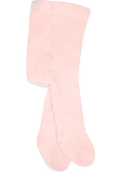 Bistyle Derby Basic Tekli Penye Külotlu Çorap BS50102B Pembe