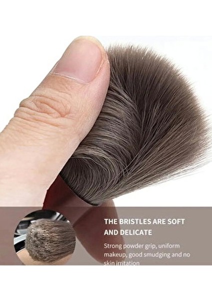 13 Parça Makyaj Fırça Seti Taşınabilir Kılıflı Profesyonel Makyaj Güzellik Seti Yeşil