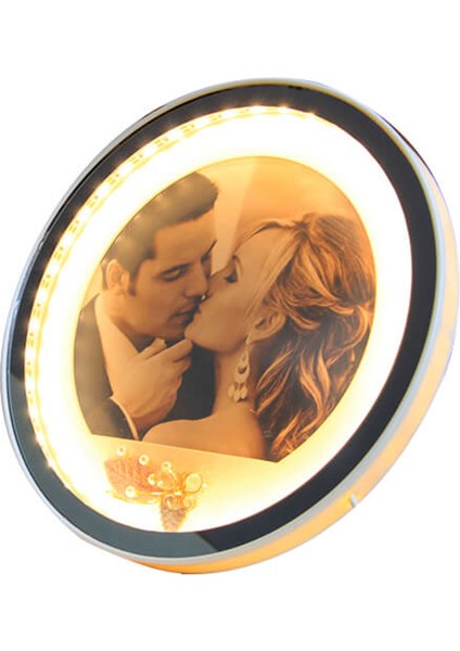 Ayna LED Li Çerçeve