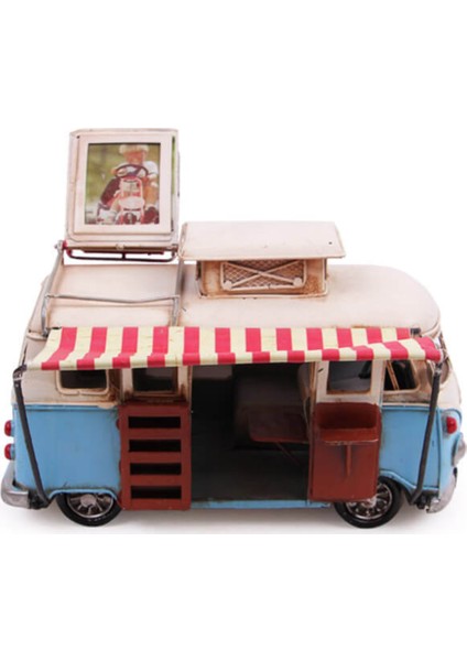Dekoratif Metal Minibüs Çerçeveli ve Tenteli fiyatları