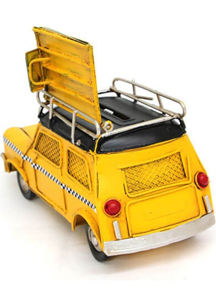 Dekoratif Metal Araba Çerçeveli ve Kumbaralı fırsatları