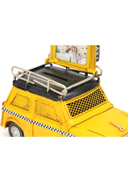 Dekoratif Metal Araba Çerçeveli ve Kumbaralı indirimleri