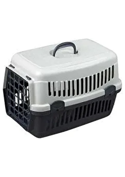 Gri Kedi Köpek Taşıma Çantası 50X34X33CM