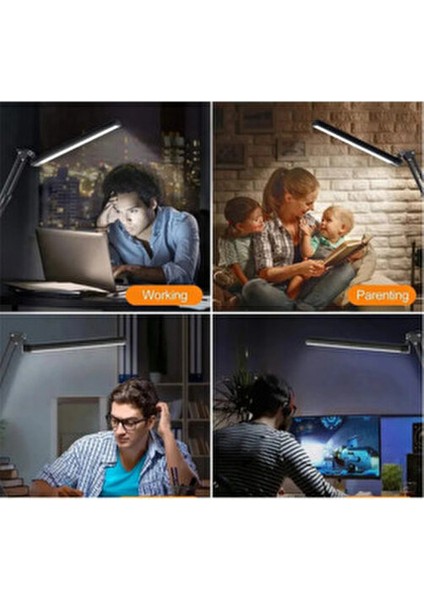 Katlanabilir Çalışma Okuma Masa Lambası Ayarlanabilir LED Akrobatik fırsatları