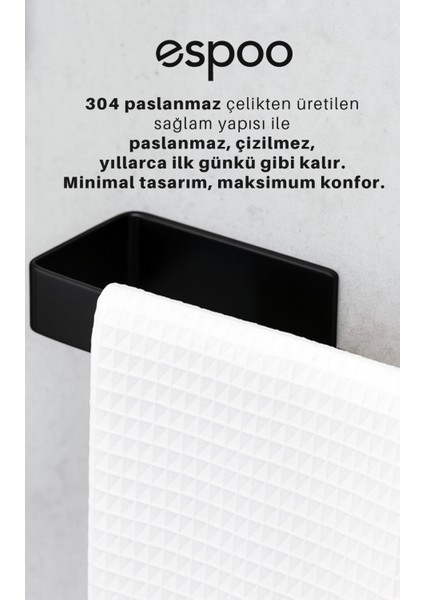 Banyo, Lavabo, Mutfak 304 Paslanmaz Çelik Yapışkanlı Havlu Askılığı, Havluluk Askısı fiyatları