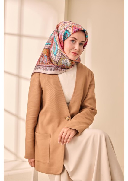 Twill Ipek Eşarp 11476-01 modelleri