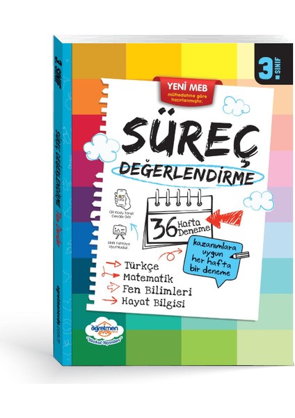 3.sınıf Süreç Değerlendirme Kitabı