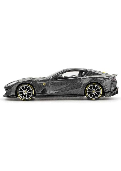 1/64 Bbr Ferrari 812 Competizione Grigio Competizione modelleri