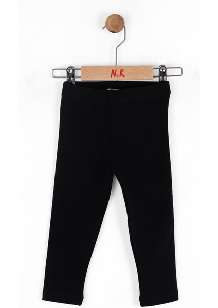 Barbie Kız Tayt - Siyah