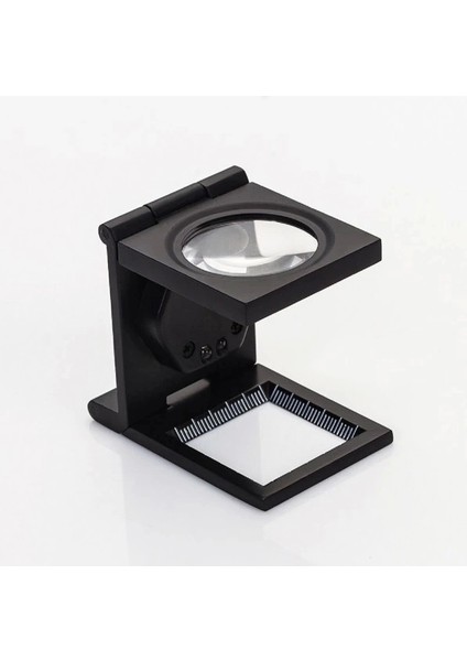 25X25 mm Full Çelik Kaplı Katlamalı Büyüteç TH9005B