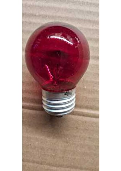 Kırmızı Akkor Flamanlı Top 10 Watt Gece Ampulü 1 Adet modelleri