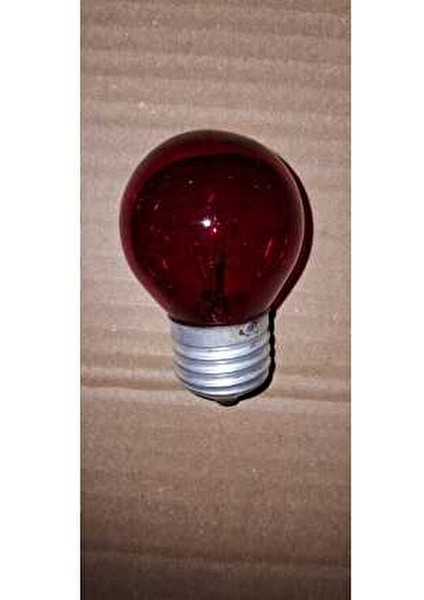 Kırmızı Akkor Flamanlı Top 10 Watt Gece Ampulü 1 Adet fırsatları
