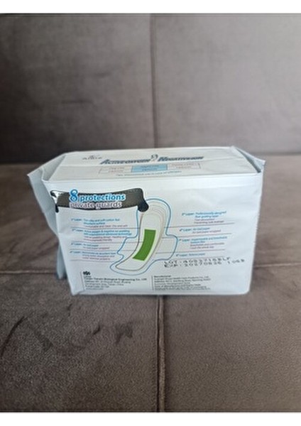 Kadın Hijyenik Ped Gece Kullanım İçin 8'li Nefes Alabilir Tasarım ve Doğal İçerik fırsatları