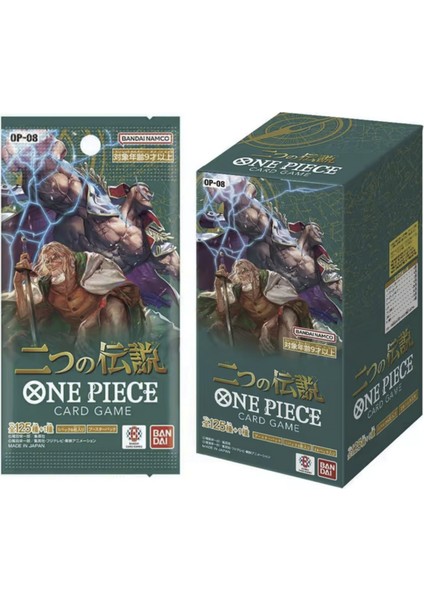 8 Paket One Piece Card Game OP08 Two Legends Bandai Booster Pack Japonca 48 Kart modelleri
